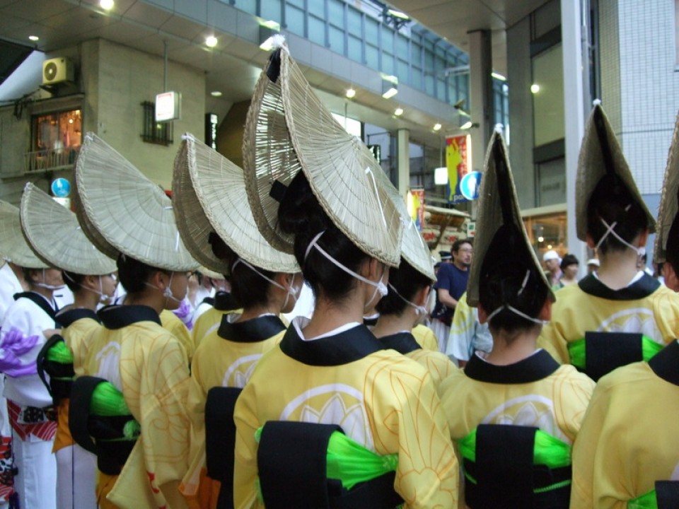 Interesting hats from one of Japan's numerous festivals
