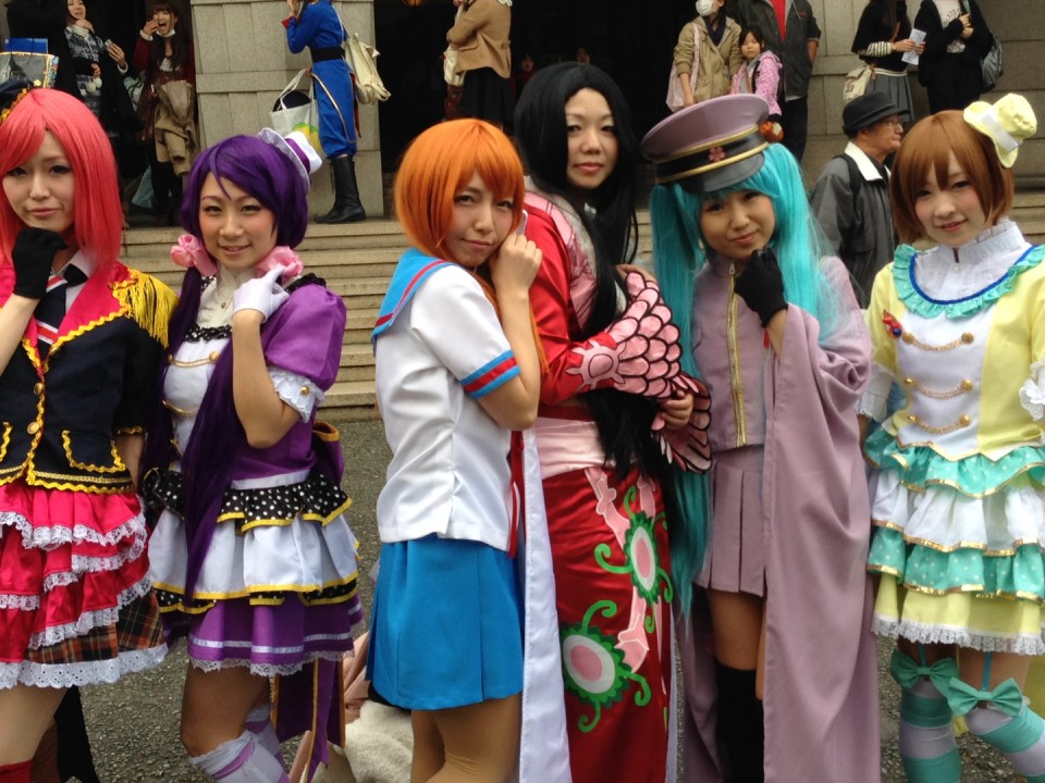 Great Number of Cosplayers