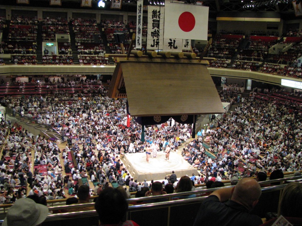 Far View of the Dohyo