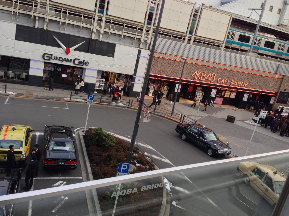 Gundam Cafe and AKB48 Cafe