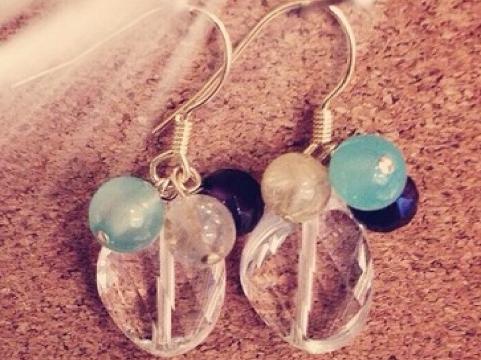 #2: Crystal earrings