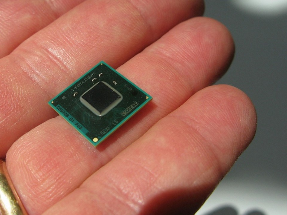 A low-power chip used in wearables