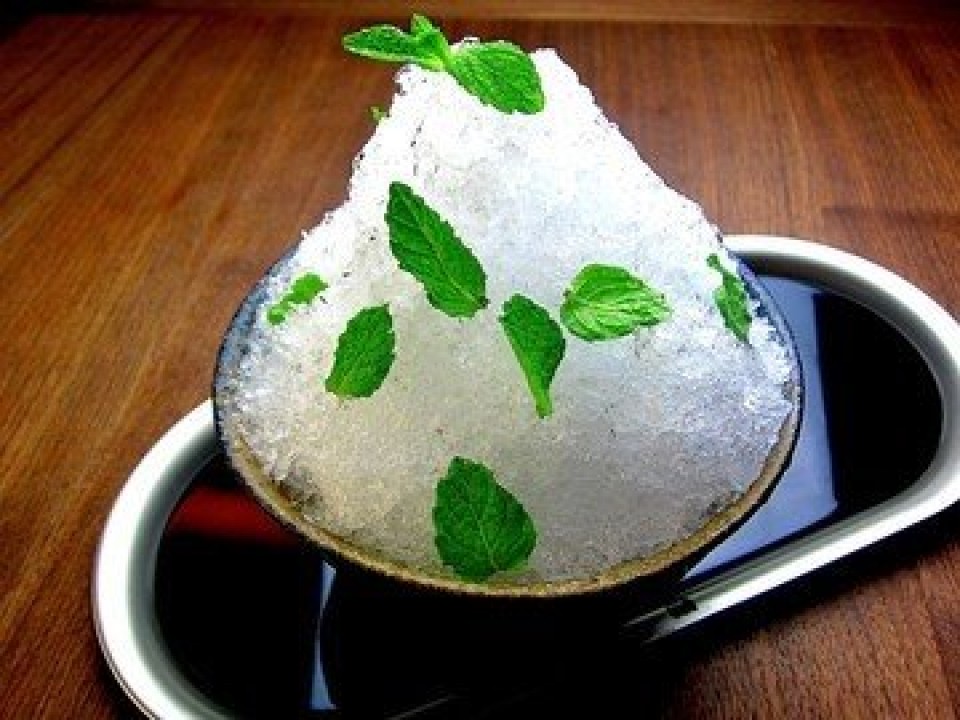 mojito flavored kakigōri