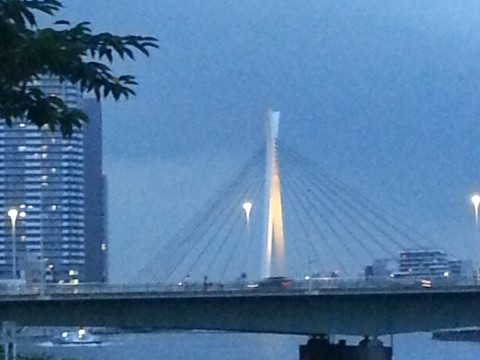 A trip under bridges on Sumida River images