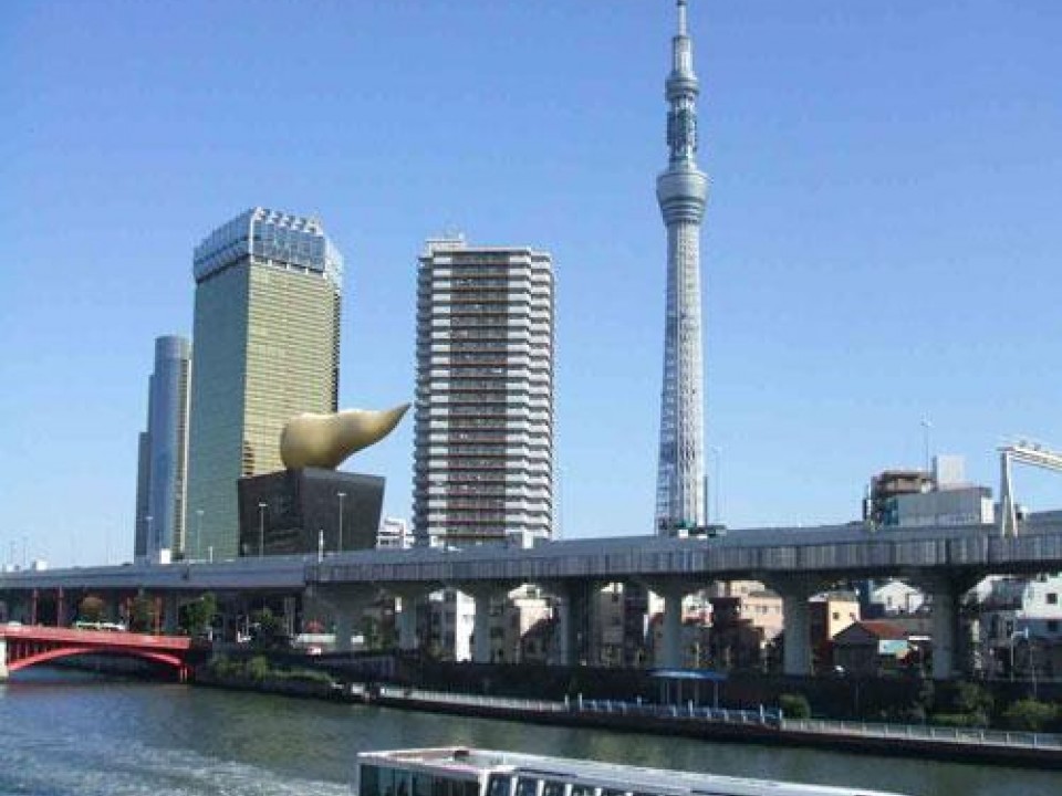 Tokyo Skytree from the Sumida River